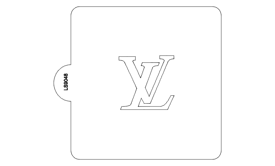 lv stencil logo