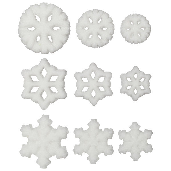 Snowflake Assort Sugar (10)