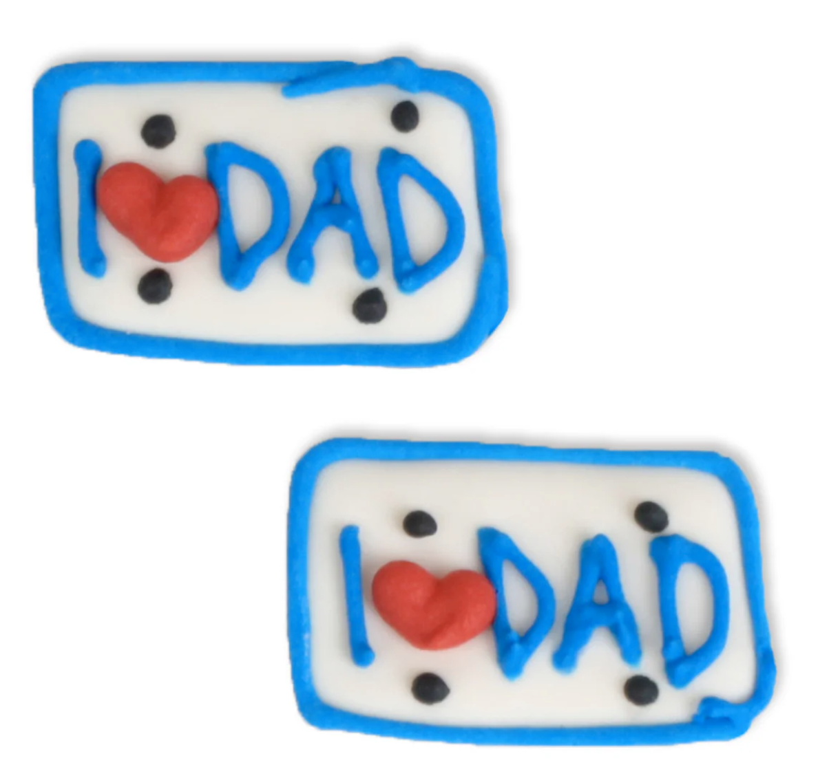 I Heart Dad Plaque