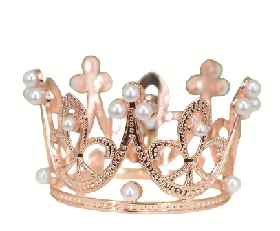 Mini Crown Cake Topper