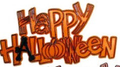 Happy Halloween Plaque