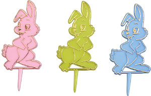 Rabbit Cupcake Pick