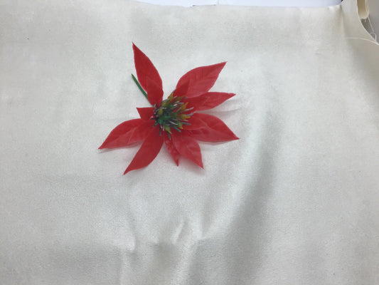 Poinsetta w/stem