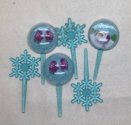 Pick- SnowGlobe/Snowflake