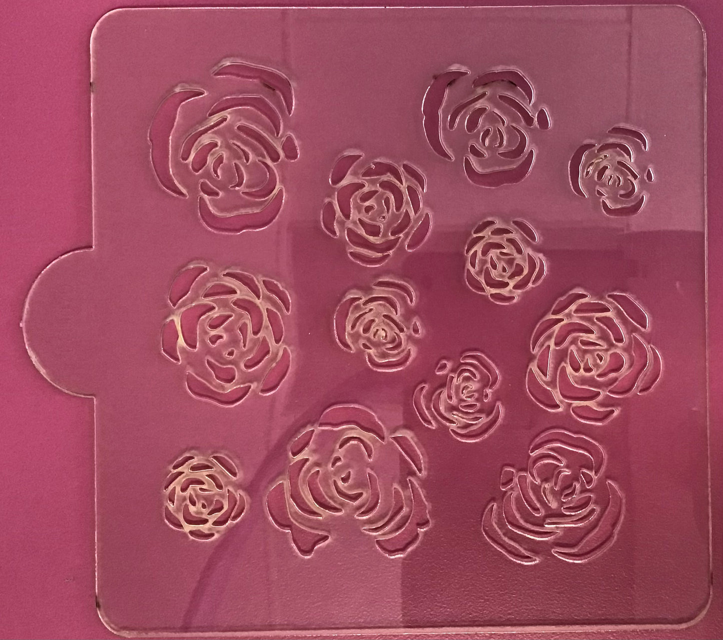 Rose Garden Stencil