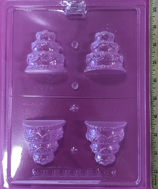 Wedding Cake 3D Mold